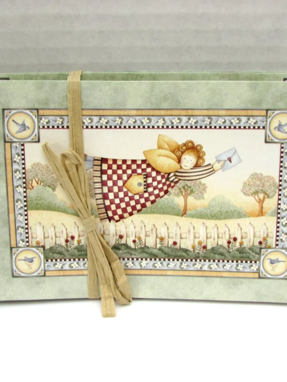 Debbie Mumm Deluxe 36 Blank Note Card Decorative Envelopes Set Keepsake Box
